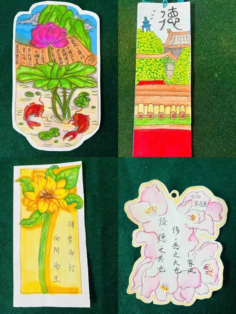 1694686395662498.jpg 图片3:学生制作的展现清廉文化的书签.jpg